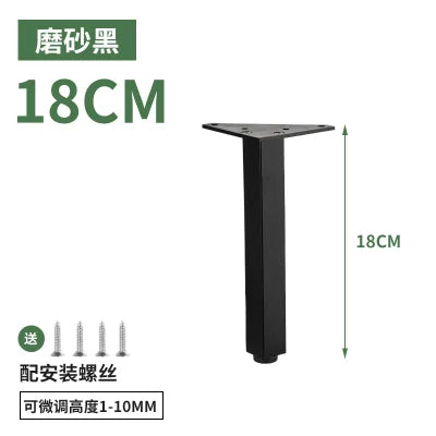 4PCS Adjustable Furniture Legs Metal Supporting Foot for Coffee Table Cabinet Chair Sofa Bed Furniture Hardware Feet Accessories