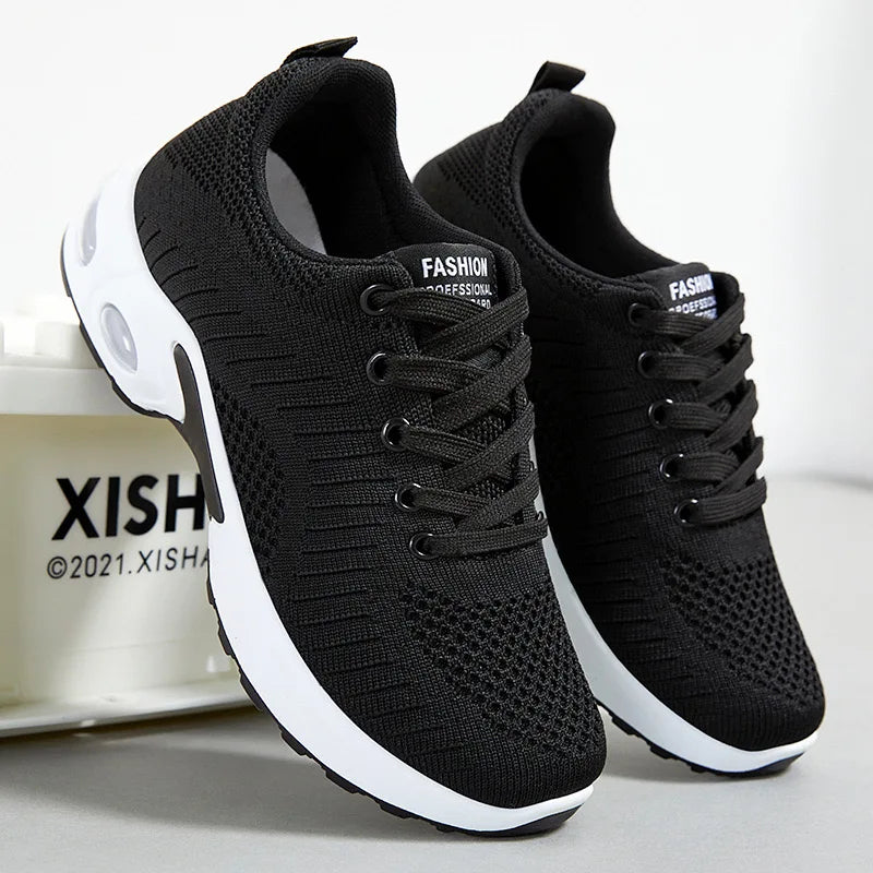 2025 Spring women's shoes large size running shoes Casual air cushion sports shoes sneakers