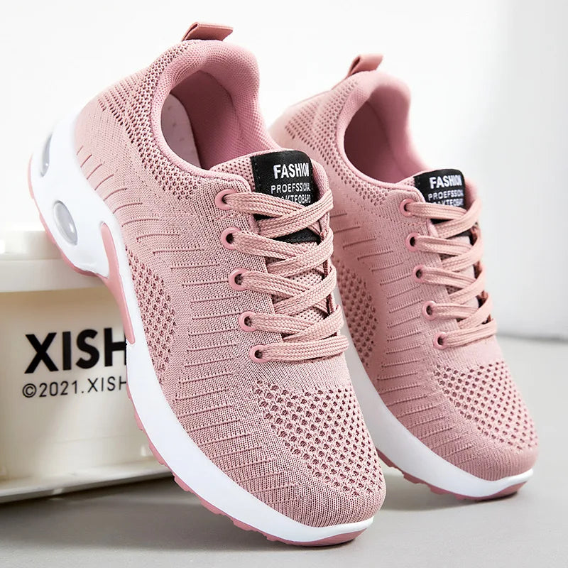 2025 Spring women's shoes large size running shoes Casual air cushion sports shoes sneakers