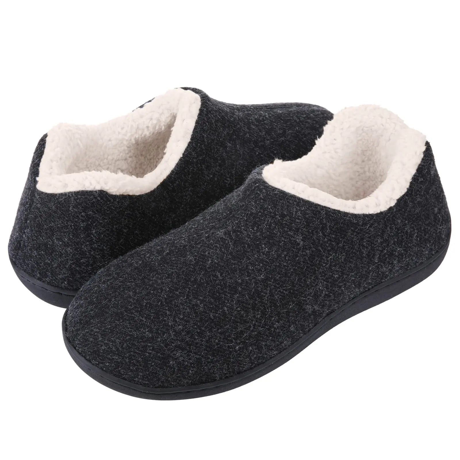 Comwarm Winter Plush Women Shoes Indoor Soft Fur House Slippers Cozy Breathable Women Shoes Outdoor Antiskid Warm Fur Slippers
