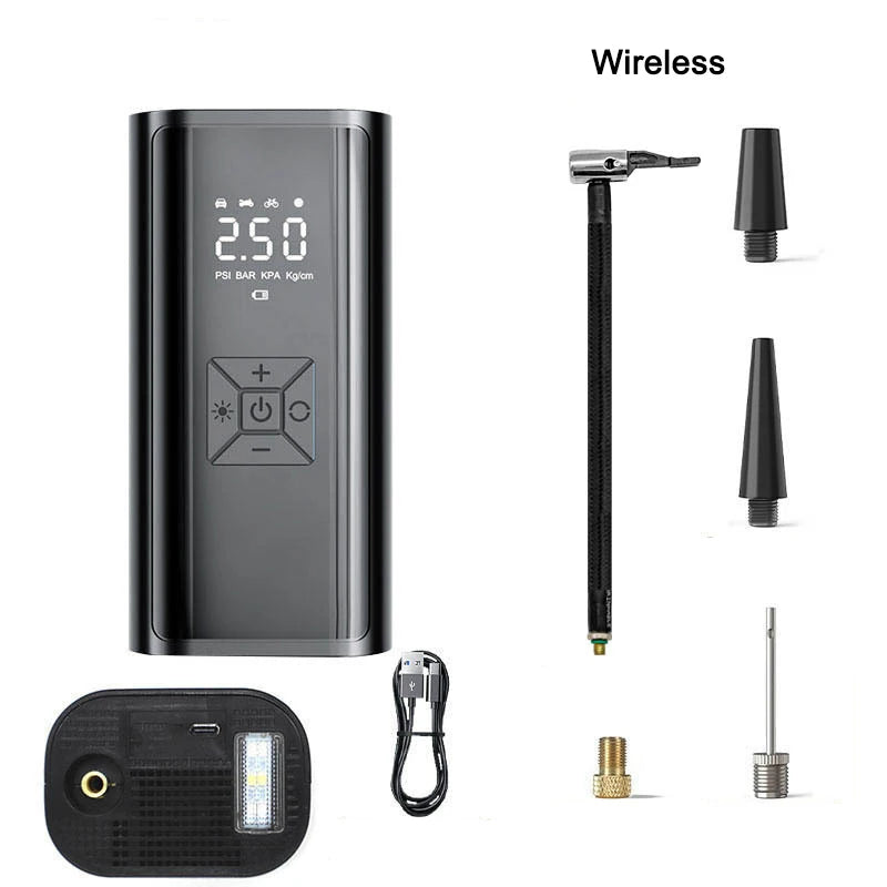 Car Air Compressor Electric Tire Inflator Pump 150PSI  for Motorcycle Bicycle Boat Tyre Balls Multifunction Tire Inflator